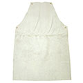 Complete With 3 Ties - Chrome Leather Apron - Steel Suppliers