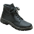 Blk Padded 6 Eyelet Derby - Safety Boots - Steel Suppliers
