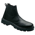 Black - Dealer Boot - Slip On - Safety Boots - Steel Suppliers
