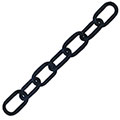 Black 10Mtr - Welded Steel Chain - Steel Suppliers