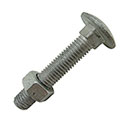 M10 - Galv  - DIN603 - Carriage Bolt Only - Steel Suppliers