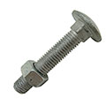 M12 - Galv  - DIN603 - Carriage Bolt Only - Steel Suppliers