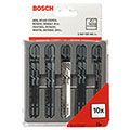 Bosch For Wood 10 Piece - Jigsaw Blade Set (2607010146) - Steel Suppliers