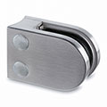 Q-Railing - Model 22 - Curved Back Glass Clamp - 304 Grade - Steel Suppliers
