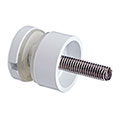 Model 0746 Tube - 25mm - Glass Adapters - White - Steel Suppliers