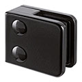 Model 21 Flat - Glass Clamps - Black - Steel Suppliers