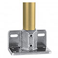 LG69 - Railing Flange w/ Toe Board adapter - Steel Suppliers