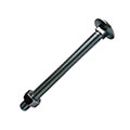 M6 - BZP - DIN603/555 Carriage Bolt & Nut - Steel Suppliers