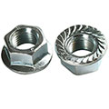 BZP - Flange DIN 6923-Serrated Hexagon Nut - Steel Suppliers