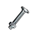 M16 - BZP - DIN603/555 Carriage Bolt & Nut - Steel Suppliers