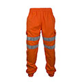 Polyester Orange For Rail Hi-Vis Trousers - Steel Suppliers