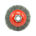 Crimped Tapered Steel Wire Brush - Steel Suppliers
