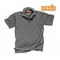 Scruffs - Worker Polo Shirt - Grey - Steel Suppliers