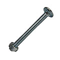 M12 - Self Coloured - DIN603/555 Carriage Bolt & Nut - Steel Suppliers