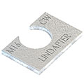 Type AF - Clipped Washer - HDG Lindapter Girder Clamp - Steel Suppliers