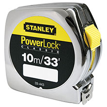 Stanley Powerlock not CE - Plastic Tape