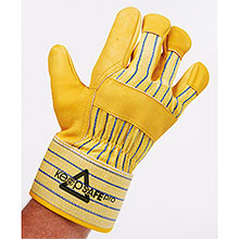 Yellow Cowhide Canadian GLOP5 - Rigger Gloves