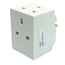 240V 3 Way Adaptor - Electrical Socket