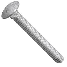 M8  - Galv  - DIN603 - Carriage Bolt Only