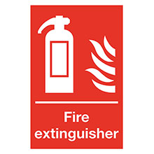 Fire Extinguisher - Rigid PVC Sign