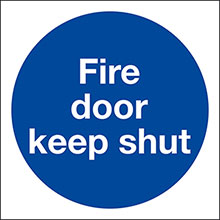 Fire Door Keep Shut - Rigid PVC Sign