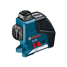 Bosch GLL3-80P 360 Degree Vertical and Horizontal Line Laser + BM 1 Wall Mount + LR 2 Receiver in L-Boxx
