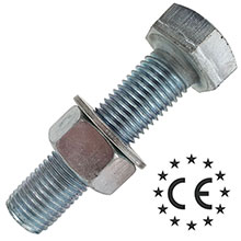 M24 8.8SB CE Approved Assembled Structural Bolts BS EN15048