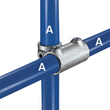 Kee Klamp - Type 145 - Crossover Coupling - Handrail Fittings