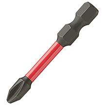 Milwaukee - 50mm - Singles - Screwdriver Bits - Shockwave