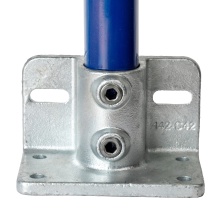 Key Clamp Type 142 - Base Flange with Click Plate