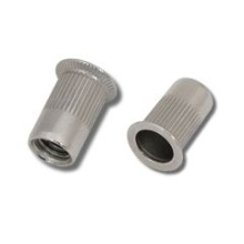 JRP Countersunk Round Knurled - Open Blind Rivet Nut - A4