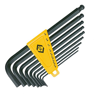 CK 4444I Ball End 9 Piece Set CK 4444I Ball End 9 Piece Set