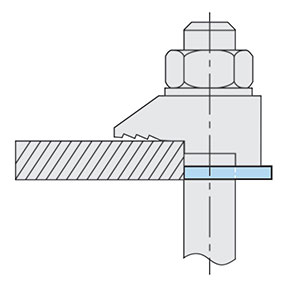 Type CW - Clipped Washer - BZP Type CW - Clipped Washer - BZP